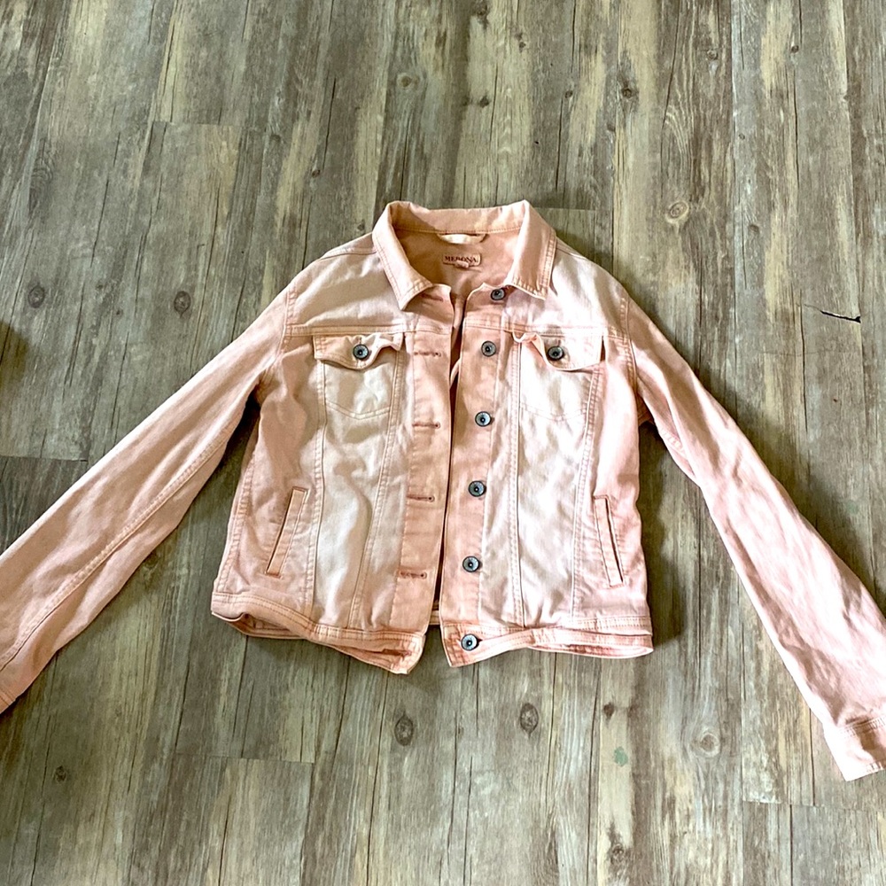Light Pink Jean Jacket